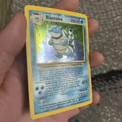 Pokemon TCG Blastoise 2/102 Holo Rare Base Set Unlimited - Image 3