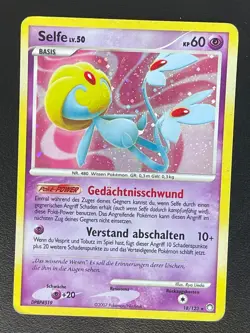 Selfe 18/123 Geheimnisvolle Schatze Holo Deutsch VG Pokemon - Image 1