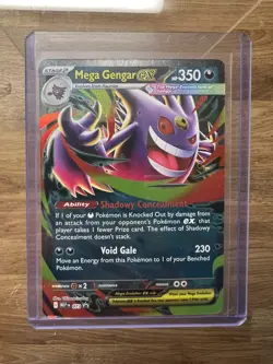 MEGA GENGAR EX 073 ME: MEGA EVOLUTION PROMO PROMO HOLO NEAR MINT - Image 1