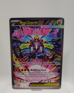 Mega Zygarde ex 120/088 SIR Perfect Order Special Illustration Rare Pokemon NM - Image 1