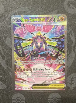 Mega Zygarde ex 120/088 Holo Perfect Order Pokemon Holo NM - Image 1
