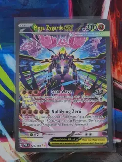 Pokemon Mega Zygarde ex 120/088 Full Art Ultra Rare Perfect Order English NM - Image 1