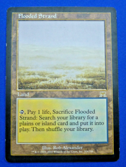 Flooded Strand Onslaught MTG MP Moderately Played Commander EDH Premodern Legacy - Image 3