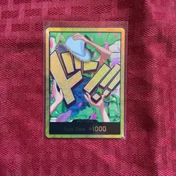 One Piece PRB-02 the Best Vol.2 Nico Robin Don Card Gold Alt Don - Image 1