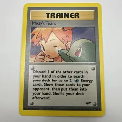 Pokemon TCG Misty's Tears 118/132 Gym Challenge - Image 2