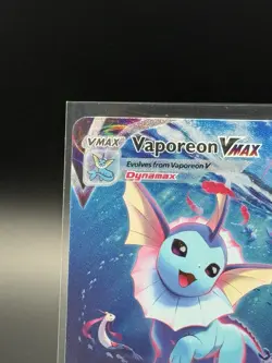 Vaporeon VMAX SWSH182 Black Star Promo NM Pokemon Card - Image 3