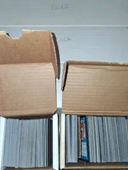 Magic: The Gathering English Mixed Cards Long Boxes Blue/Black/White/Green/Red - Image 5