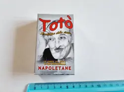 CARTE DA GIOCO NAPOLETANE TOTO' SCOPA BRISCOLA ORIGINAL PLAYING CARDS NEW - Image 1