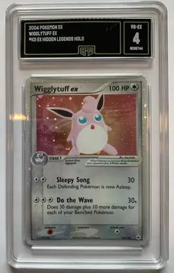 GMA 4 Wigglytuff EX Hidden Legends 101/101 Holographic Pokemon Card FBG C- - Image 5