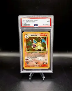 📈 PSA Graded 7 ✨ Holo Charizard 2000 Base Set 2 4/130 English Pokemon TCG - Image 2