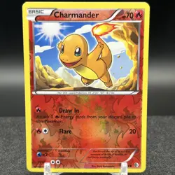 Charmander 18/149 Reverse Holo Common BW Boundaries Crossed Pokemon Card - Image 1