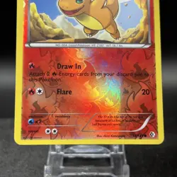 Charmander 18/149 Reverse Holo Common BW Boundaries Crossed Pokemon Card - Image 2
