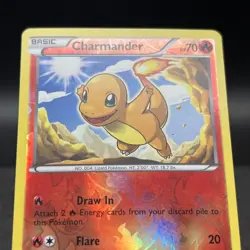 Charmander 18/149 Reverse Holo Common BW Boundaries Crossed Pokemon Card - Image 5