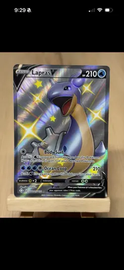 4 Card Pokemon Lot Snorlax Dark Arbok Eevee Lapras Iowa879 - Image 2