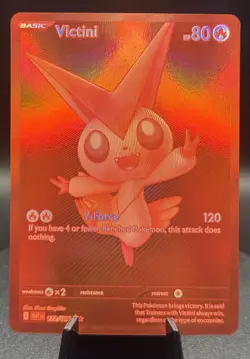 Victini 172/086 White Flare Pokemon Card English NM ( Perfect Condition ) - Image 1
