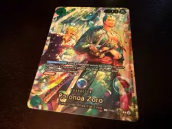 Roronoa Zoro One Piece Azure Sea’s Seven PRB02-006 Foil Alternate Art Bubble SP - Image 3