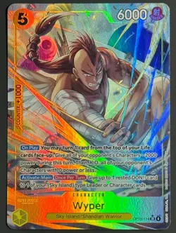 One Piece TCG Wyper (Alternate Art) OP15-114 Adventure on Kami's Island Foil - Image 1