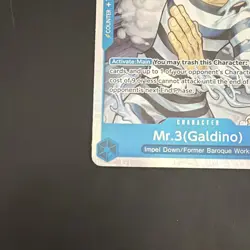 One Piece Mr.3 (Galdino) OP16-056 SR ENG - Image 5