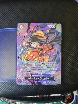 One Piece CCG Monkey.D.Luffy ST26-005 Adventure On Kami's Island SP - Image 1