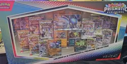 Pokemon Prismatic Evolutions Sams Club Lucario Tyranitar Premium Collection Box - Image 1
