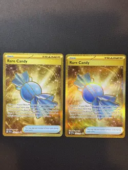 Pokemon Rare Candy Holo Scarlet & Violet Base 256/198 (Lot Of 2) NM Condition - Image 1