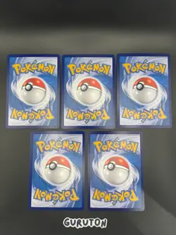 Pokemon S-Chinese Paldean Wooper Gem Pack Stamp Set 5 CBB1C 1301/05-05/05 - Image 2