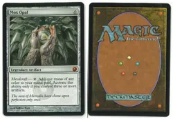 MTG Mox Opal Playset Scars of Mirrodin Regular - Good Condition, scans included - Image 5