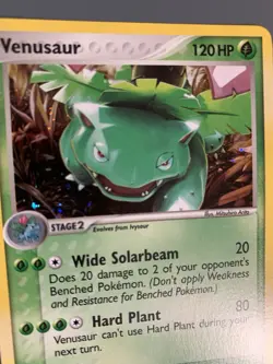 Venusaur 6/17 - Pokemon TCG Pop Series 2 Holo Rare LP 2006 - Image 5