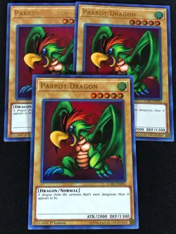 Yugioh Parrot Dragon LCKC-EN096 1ST ULTRA x3 (NM) - Image 1