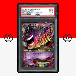 Pokemon PSA 9 M Gengar EX 1st Ed 034/088 34/88 XY4 Phantom Gate Mega Japanese - Image 1