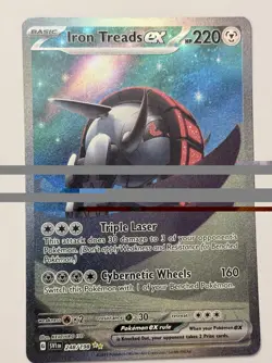 Pokemon TCG Iron Treads EX Scarlet & Violet Base Set 248/198 - Image 1