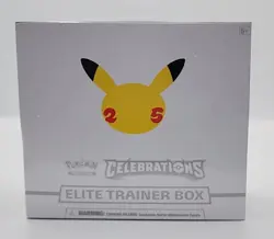 Pokemon TCG 25th Anniversary Celebrations ETB Factory Sealed + Acrylic Case READ 820650809439 - Image 3