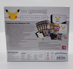 Pokemon TCG 25th Anniversary Celebrations ETB Factory Sealed + Acrylic Case READ 820650809439 - Image 4