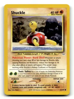 Shuckle 51/64 Common Neo Revelation Pokemon Unlimited LP - Image 1