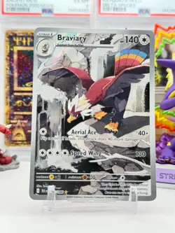 BRAVIARY HOLO BLACK BOLT POKEMON NM/M 155/086 - Image 1
