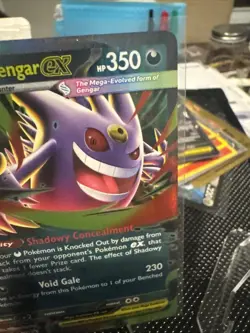 POKEMON TCG MEGA EVOLUTIONS GENGAR EX 073 PROMO CARD RARE MEGA MOONLIGHT TIN - Image 5
