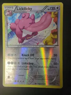 Lickilicky - 79/111 - Reverse Holo - Pokemon Furious Fists - Dmg - Image 1