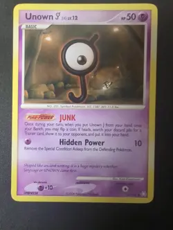 Pokemon TCG Unown J Legends Awakened 76/146 Regular Uncommon MP - Image 1