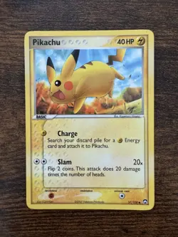 Pokemon TCG Pikachu 57/108 Power Keepers (LP) - Image 2