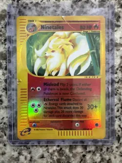 Pokemon TCG Expedition Ninetales Holo Rare 57/165 Reverse Holo - Image 1