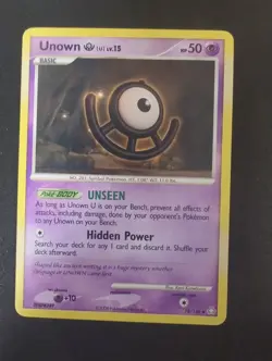 Pokemon Legends Awakened Uncommon Card - Unown U 78/146 Non-holo MP - Image 1