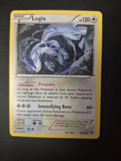 Pokemon TCG Lugia 78/124 Fates Collide Regular Non Holo LP - Image 1