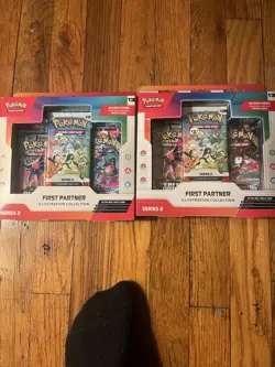 Pokemon First Partner Series 2 Sealed IN HAND SHIP NOW LOT of 2 - Image 1