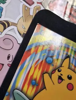 Topps Pokemon Surfing Pikachu #25 TV Animation Series 8 Of 10 Stick-Ons LP+ - Image 3