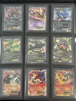 Pokemon XY EX Card Lot 9x Rayquaza Mewtwo Groudon Blaziken Garchomp MP-DMG - Image 1