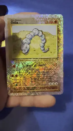 Pokemon TCG Onix Legendary Collection Reverse Foil Card 84/110 - Image 2