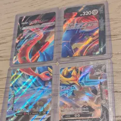 Pokemon TCG Zacian V-UNION Promo 4-Card Set SWSH163-166 Holo English - Image 1