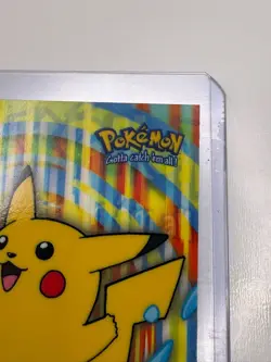 Topps 2000 Pokemon TV Animation Series 2 Surfing #25 Pikachu 1st Edition (NM) - Image 4