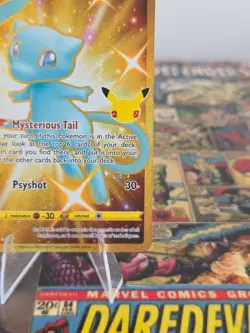Mew 025/025 Gold Celebrations 25th Anniversary Pokemon Card MINT NEAR MINT - Image 5