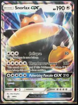 Snorlax GX Promo SM Promos #SM05 [Near Mint] Pokemon TCG - Image 1